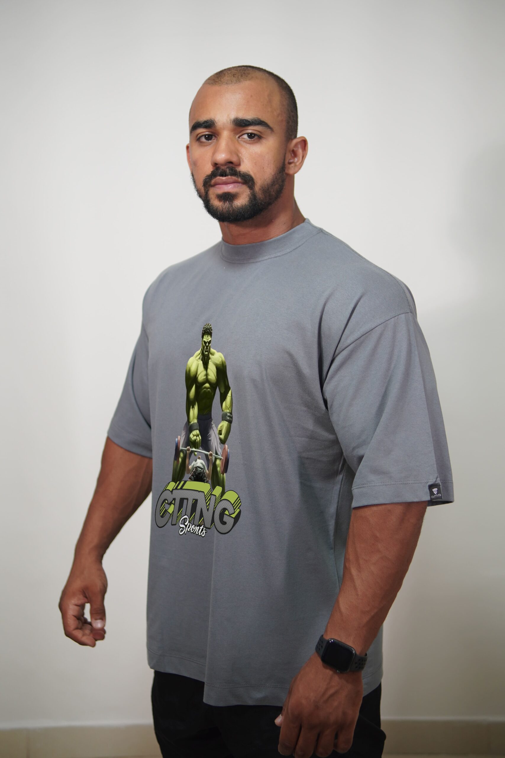 Camiseta Oversized Basic Hulk - Imagem 8
