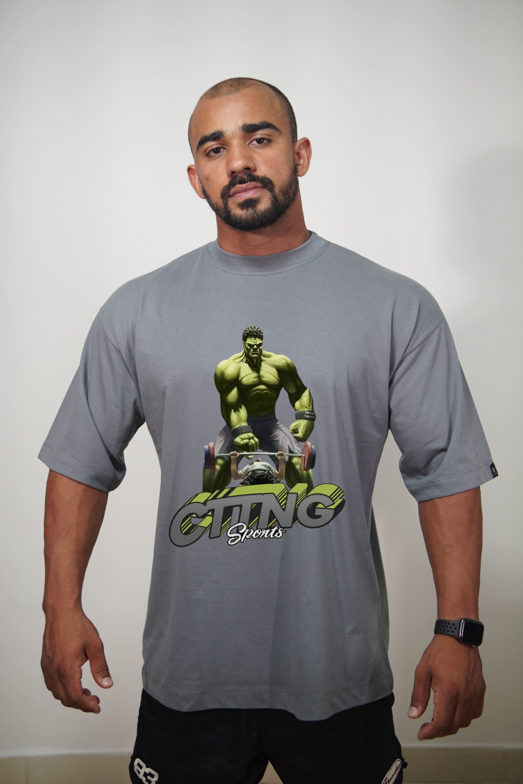 Camiseta Oversized Basic Hulk - Imagem 9