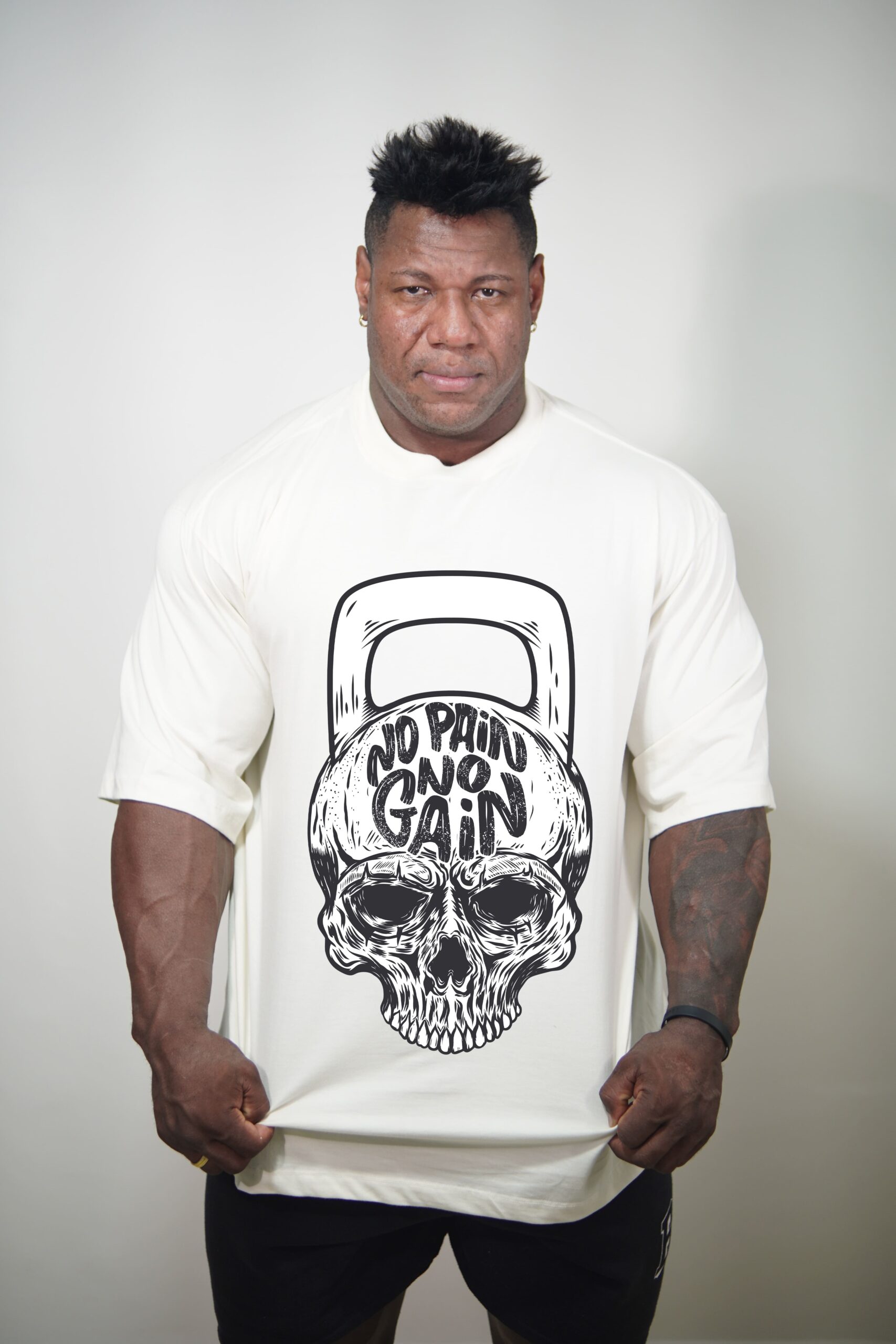 Camiseta Oversized Caveirão - Imagem 6