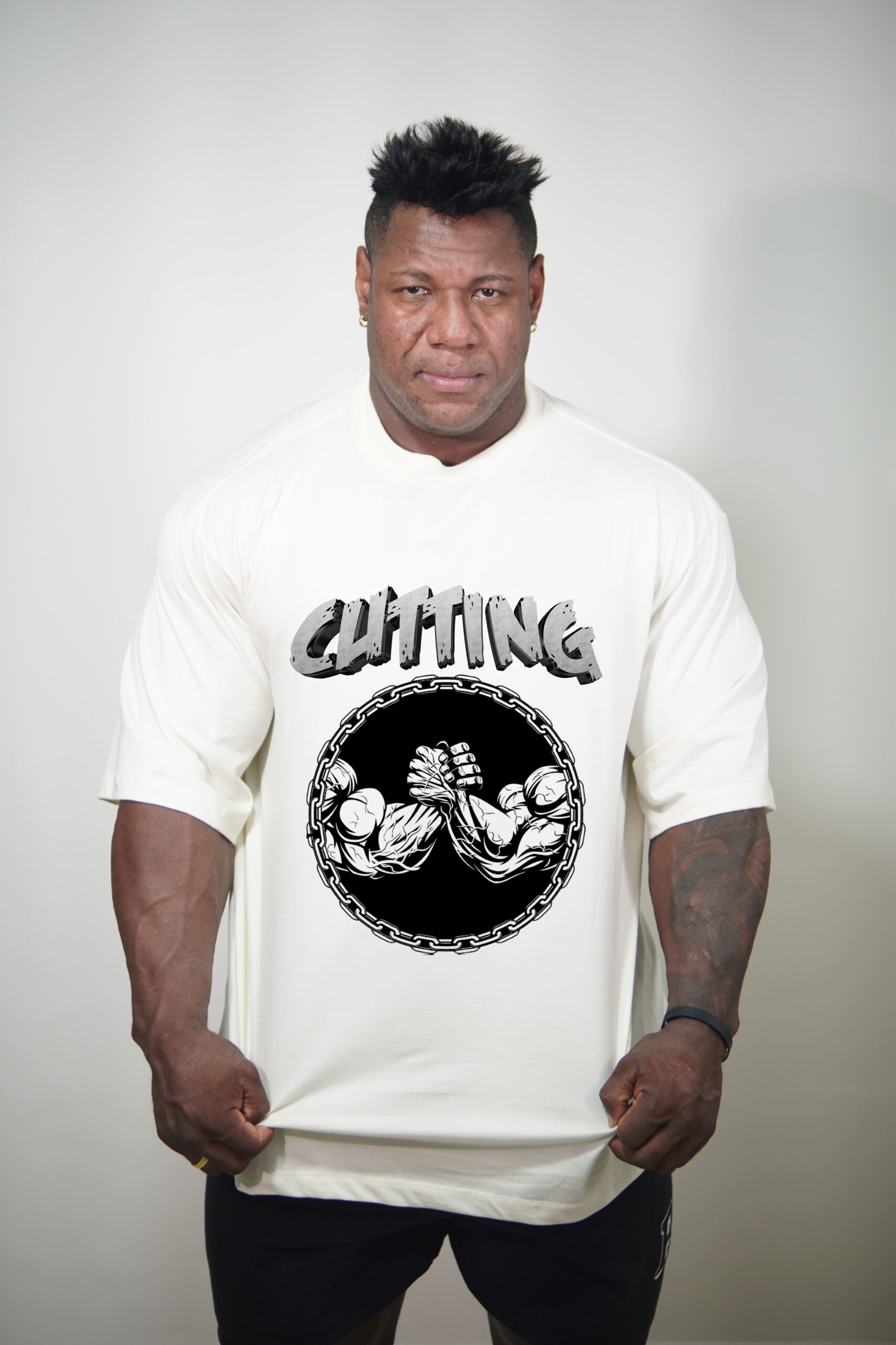 Camiseta Oversized Premium - Braço de Ferro - Imagem 6