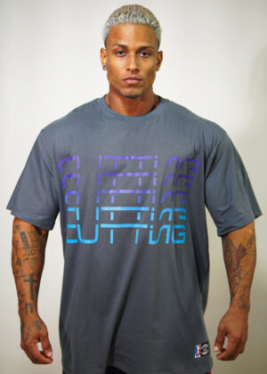 Camiseta Cutting Básica - Estampa em Degradê