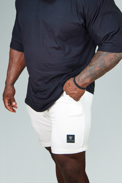 Bermuda em Moletom Offwhite - Imagem 2