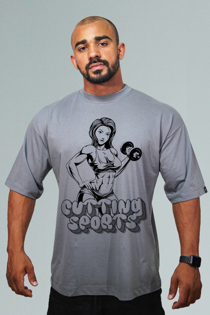 Kit 5 Camisetas Oversized Com Estampas Em DTF - Imagem 4