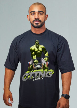Camiseta Oversized Basic Hulk