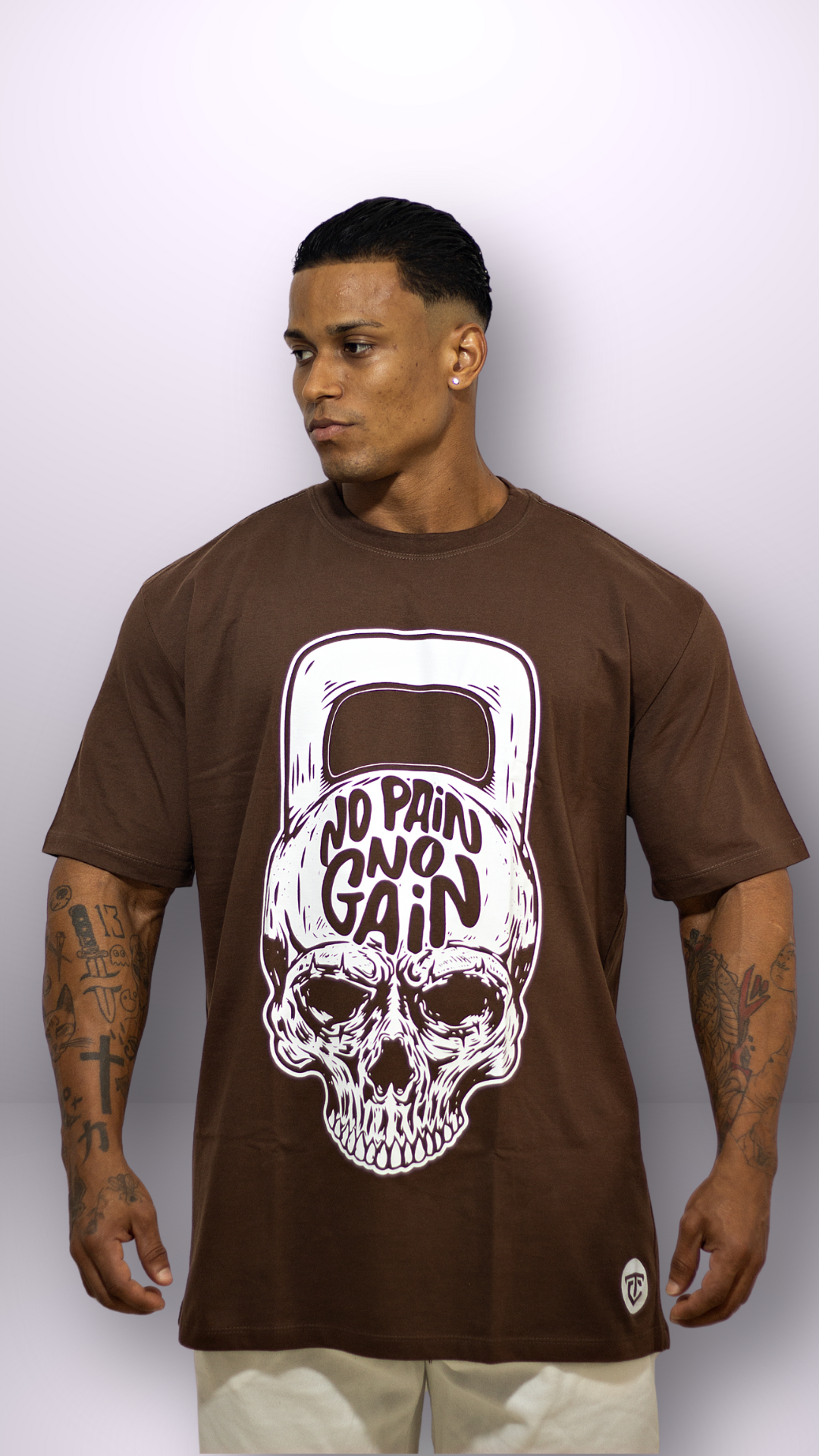 Camiseta Oversized Caveirão