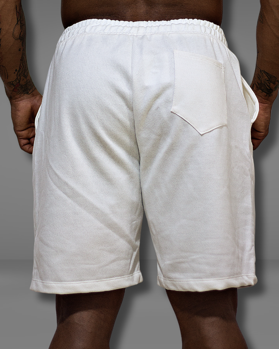 Bermuda em Moletom Offwhite - Imagem 6