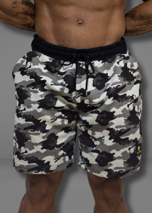 Bermuda em Moletom - Camuflada