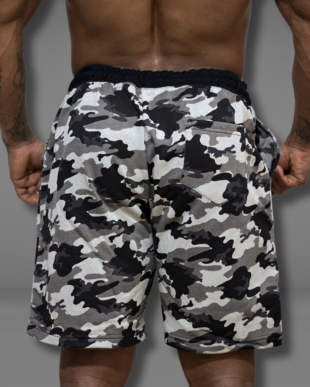 Bermuda em Moletom - Camuflada - Imagem 6