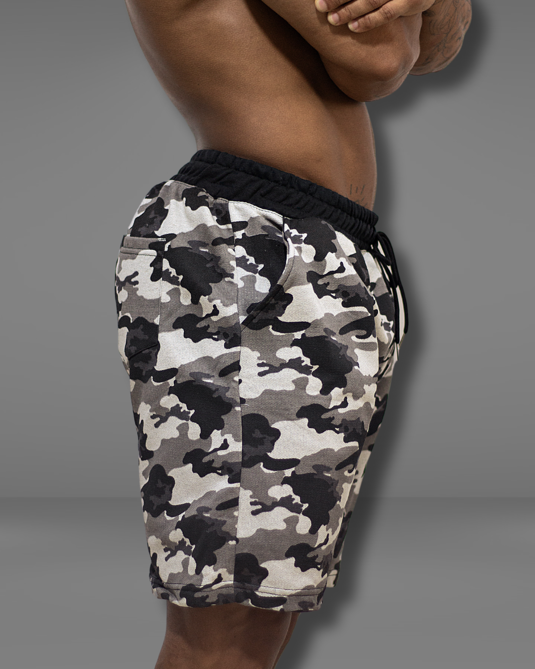 Bermuda em Moletom - Camuflada - Imagem 5